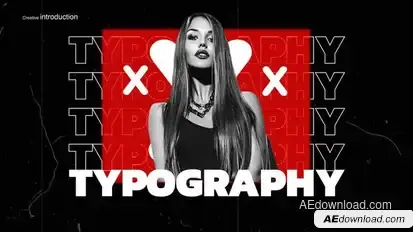 Minimal Intro Titles template preview