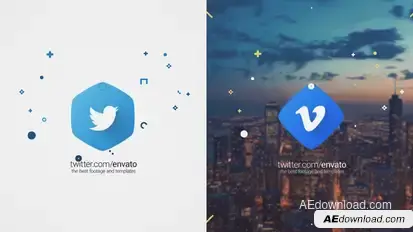 Clean Minimal Logo Stings Logo Stings template preview