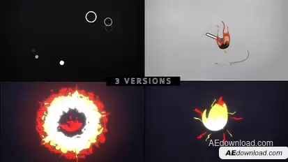 Minimal Logo - Idea on Fire Logo Stings template preview