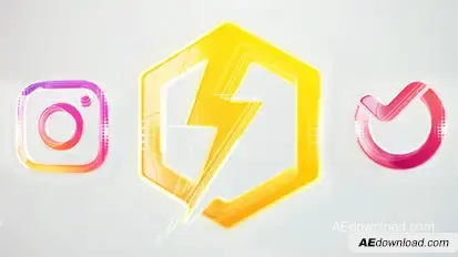Minimal Logo Animation 3 Logo Stings template preview