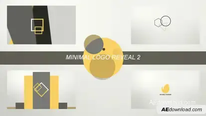 Minimal Logo Reveal 2 Logo Stings template preview