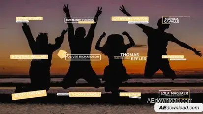 Minimal Lower Thirds | After Effects Elements template preview