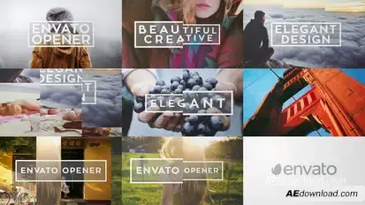 Minimal Opener | Slideshow Openers template preview
