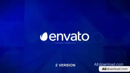 Minimal Presentation Video Displays template preview