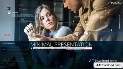 Minimal Presentation Openers template preview