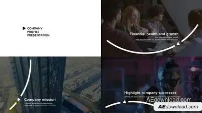Minimal Presentation - Fast Promo Video Displays template preview