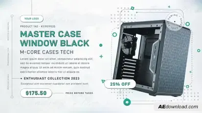 Minimal Product Promo IV Product Promo template preview