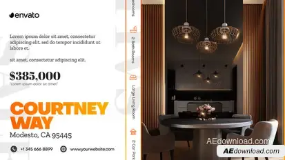 Minimal Real Estate Promo V.03 Product Promo template preview