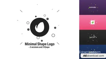 Minimal Shape Logo Logo Stings template preview