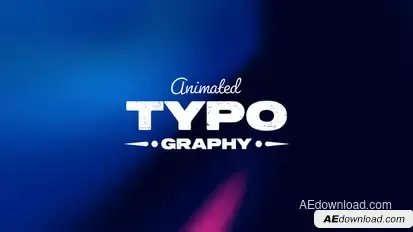 Minimal Text Animations Titles template preview