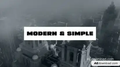 Minimal Title Animations Titles template preview