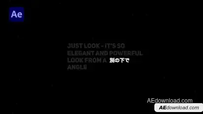 Minimal Titles Titles template preview