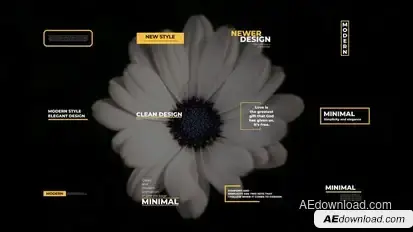 Minimal Titles 4.0 | AE Titles template preview