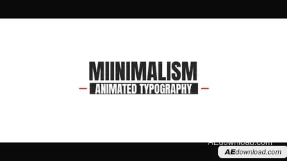 Minimal Titles Titles template preview