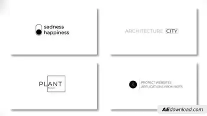 Minimal Titles 5.0 | After Effects Titles template preview