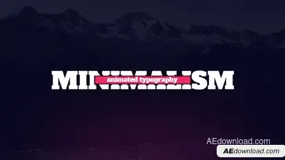 Minimal Titles Titles template preview