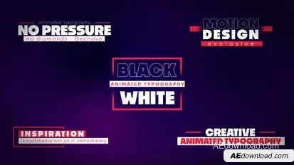 Minimal Titles Titles template preview