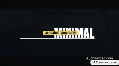Minimalism Titles template preview