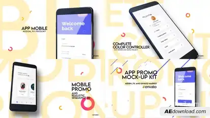 Minimalist App Promo Product Promo template preview