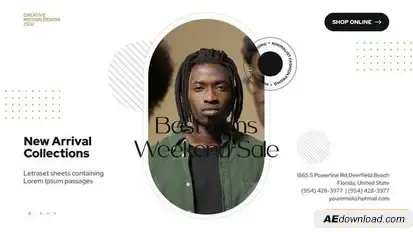 Minimalist Fashion Promo Openers template preview