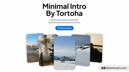 Minimalist Intro Openers template preview