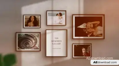 Minimalist Slideshow Video Displays template preview