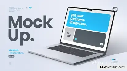 Minimalist Website Presentation Product Promo template preview