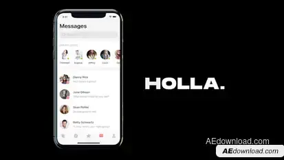 Minimalistic app promo Product Promo template preview