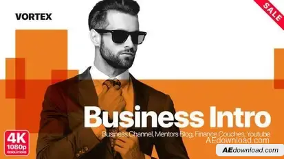 Minimalistic Business Promo Openers template preview