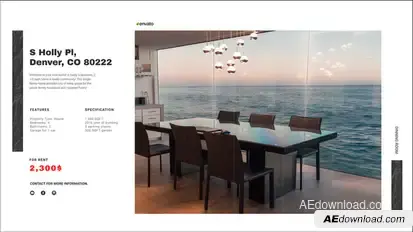 Minimalistic Real Estate Product Promo template preview