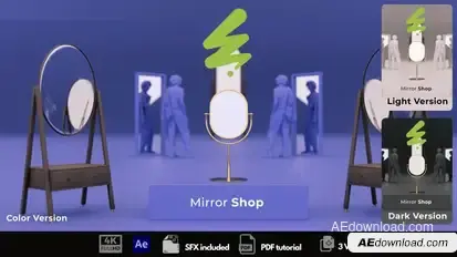 Mirror Shop Opener Openers template preview