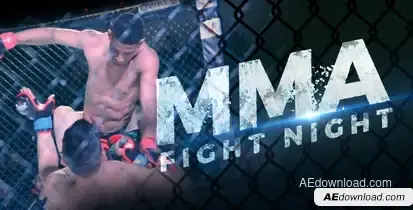 MMA Fight Night Openers template preview