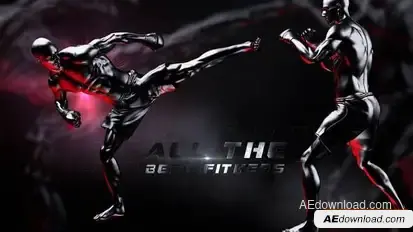 MMA Fighting Intro Openers template preview