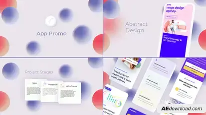 Mobile App Promo Product Promo template preview