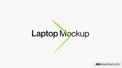 Mockup Laptop Product Promo template preview