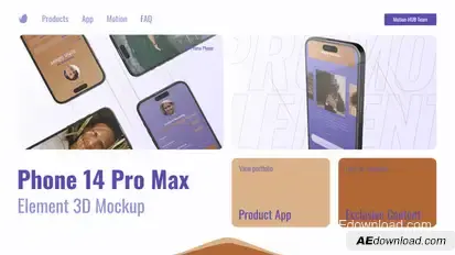 Mockup Phone Pro14 Product Promo template preview