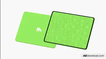 Mockup Tablet Product Promo template preview