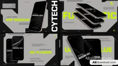 Modern App Demo | Phone 16 Pro Product Promo template preview