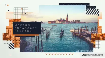 Modern Broadcast Package broadcast-packages template preview