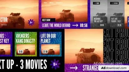 Modern Broadcast Package broadcast-packages template preview
