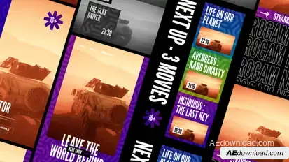 Modern Broadcast Stories Pack broadcast-packages template preview