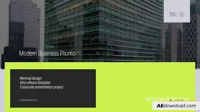 Modern Business Promo Openers template preview