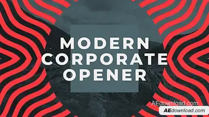 Modern Corporate Opener Openers template preview