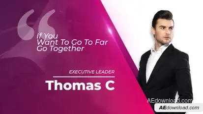 Modern Corporate Presentation Video Displays template preview