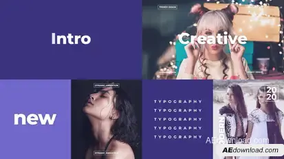 Modern Creative Intro Openers template preview