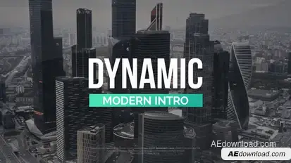 Modern Dynamic Intro Openers template preview