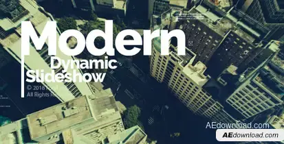Modern Dynamic Slideshow Openers template preview