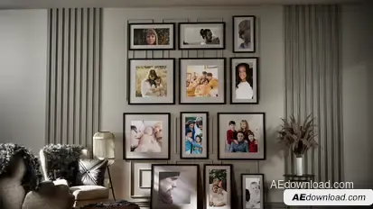 Modern Family Gallery Elements template preview