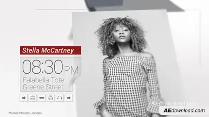 Modern Fashion Lifestyle broadcast-packages template preview
