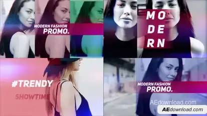 Modern Fashion Promo Openers template preview
